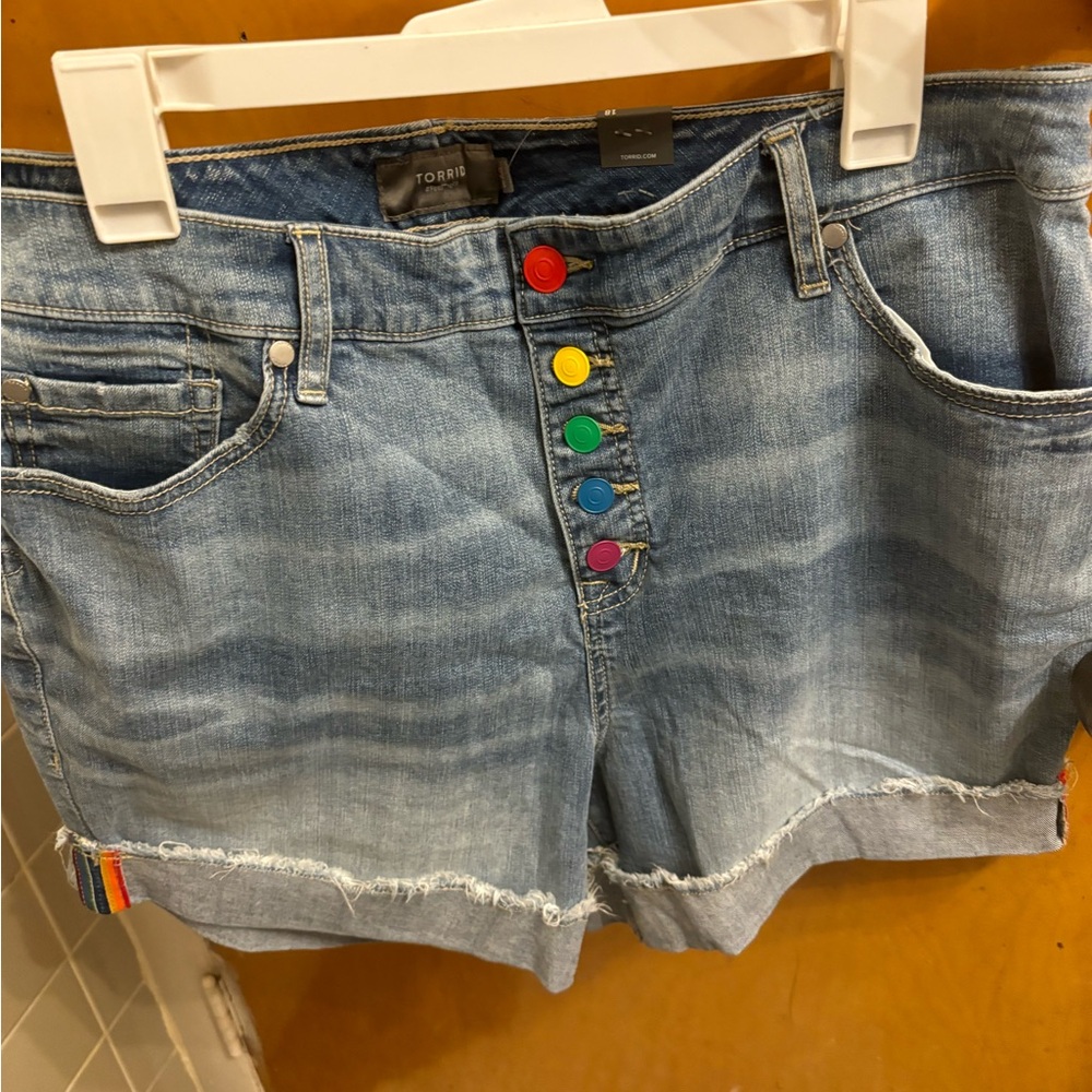 Size 18 torrid jean shorts